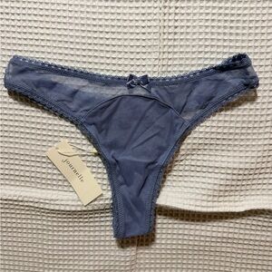 Journelle Women's Blue Lace Panties